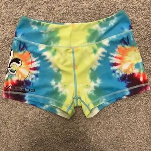 Tie Dye Barbell Voodoo Shorts